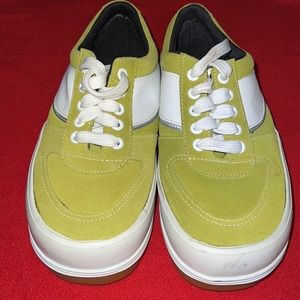 Express leather gym shoes.